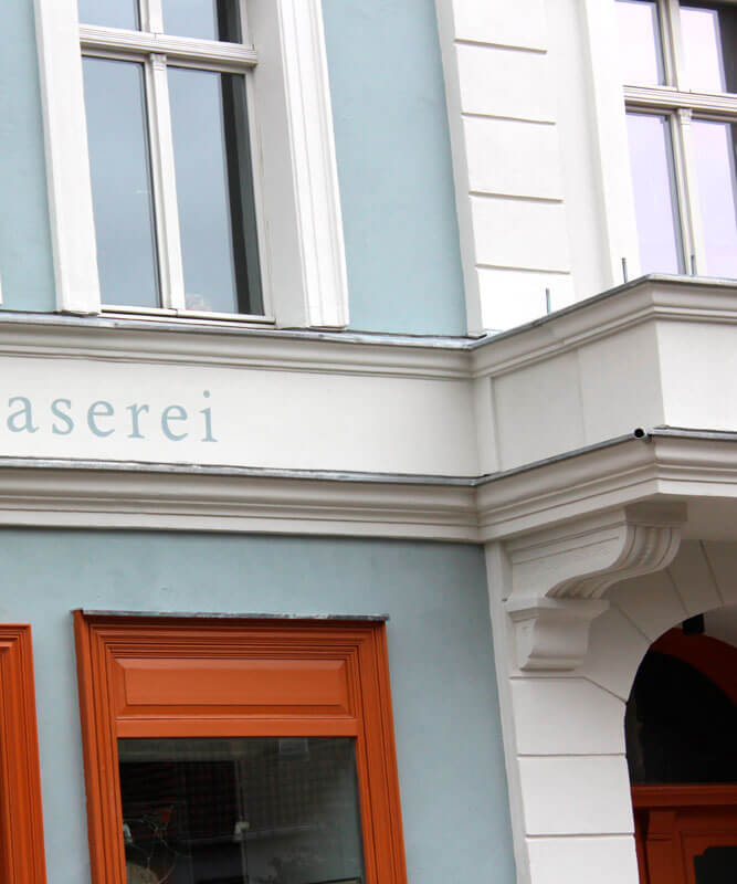 SK-Malerwerkstatt - Fassadenanstriche, Denkmalschutz in Brandenburg an der Havel - Friseursalon am Molkenmarkt in Brandenburg an der Havel
